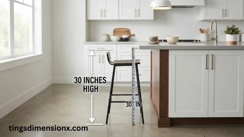 30 Inches Bar Stool Seat Height