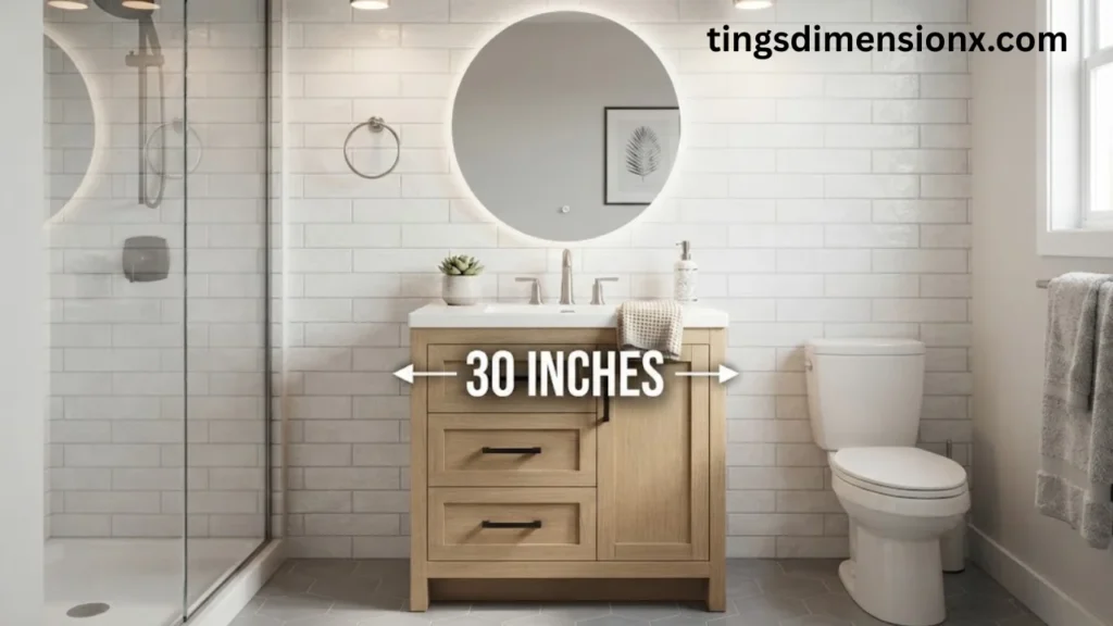 30 Inches Bathroom Vanity