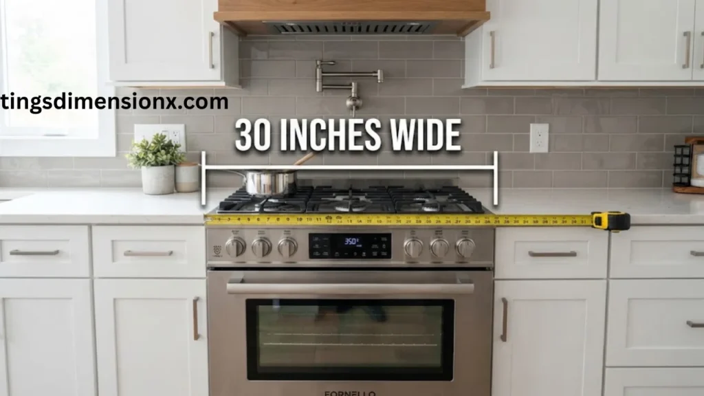 30 Inches Kitchen Stove Width
