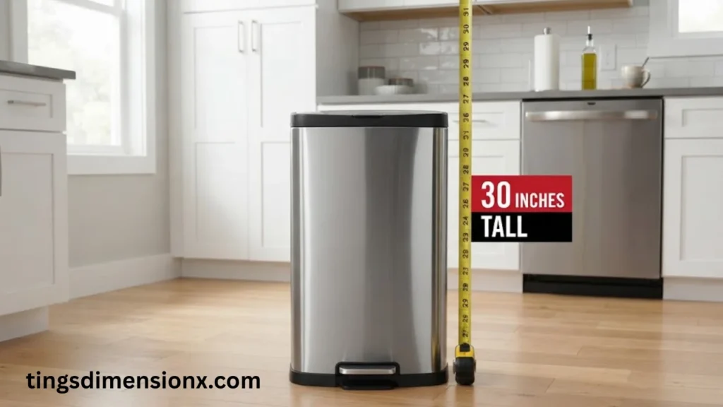30 Inches Kitchen Trash Can