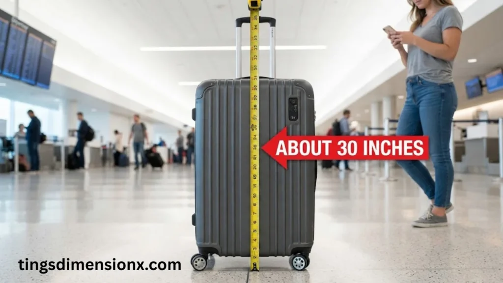 30 Inches Large Check-In Suitcase