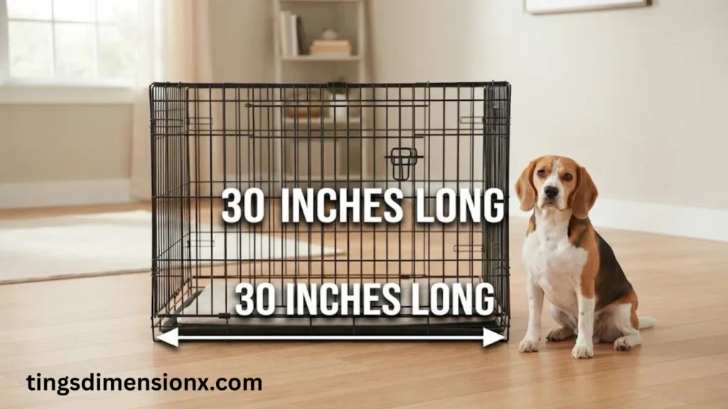 30 Inches Medium Dog Crate