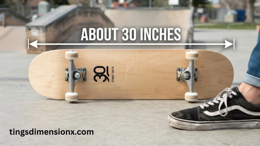 30 Inches Standard Skateboard Deck
