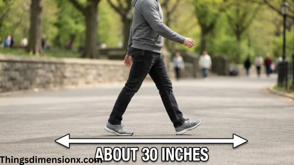 30 inches Adult Stride Length