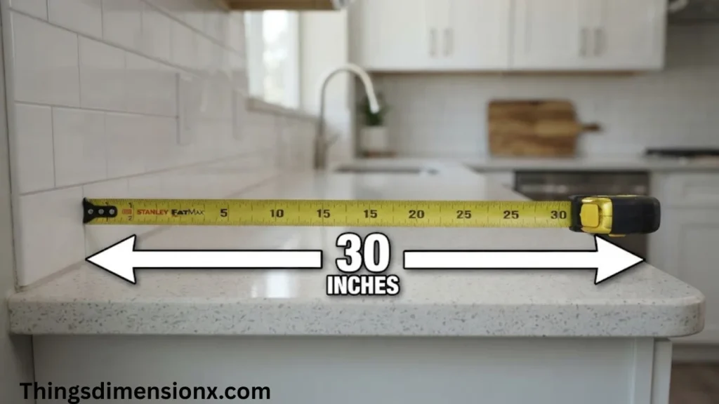30 inches Kitchen Countertop Depth