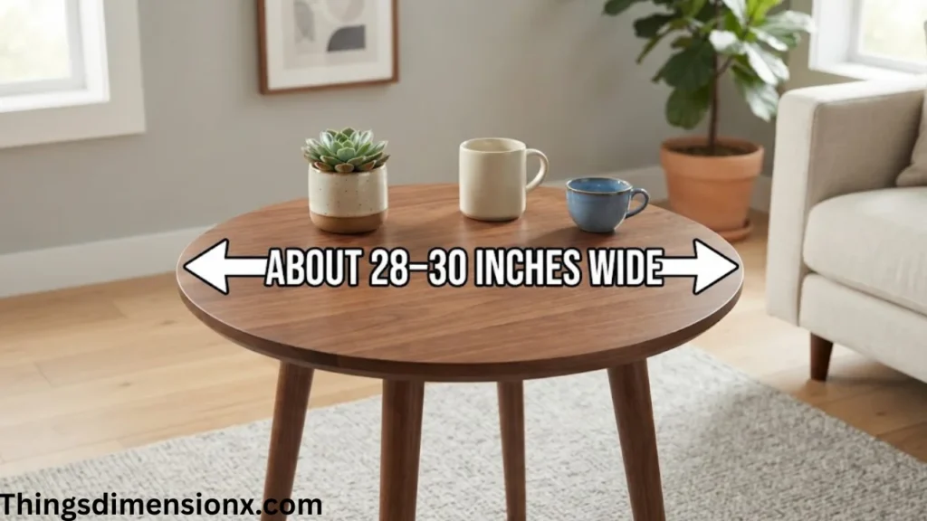 30 inches Round Side Table