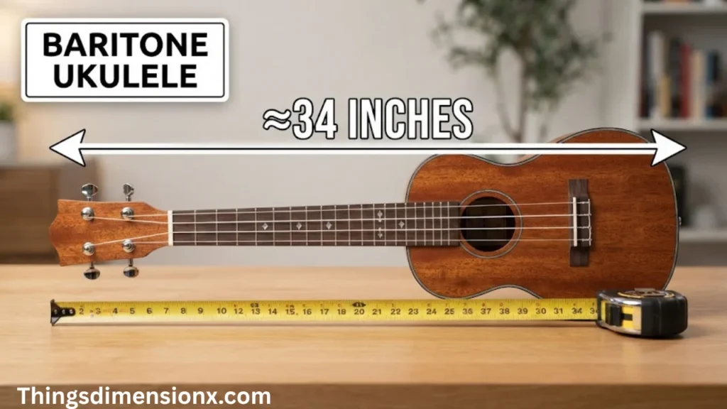 34 Inches Baritone Ukulele