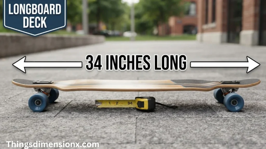 34 Inches Longboard Skateboard