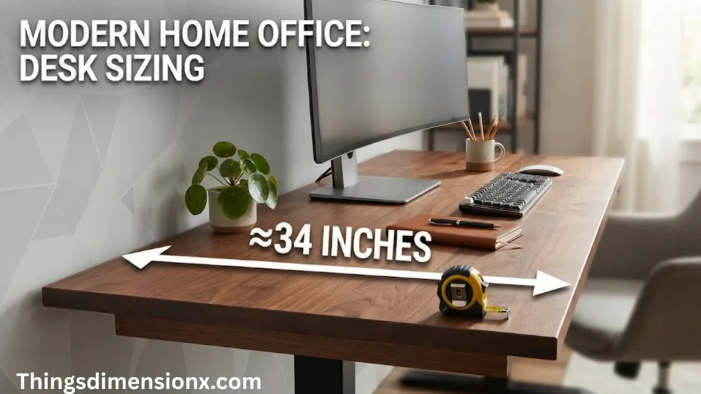 34 Inches Office Desk Depth