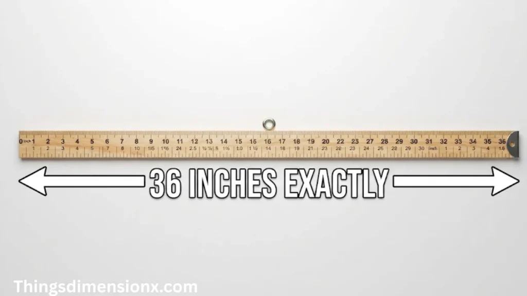 _36 Inches Standard Yardstick