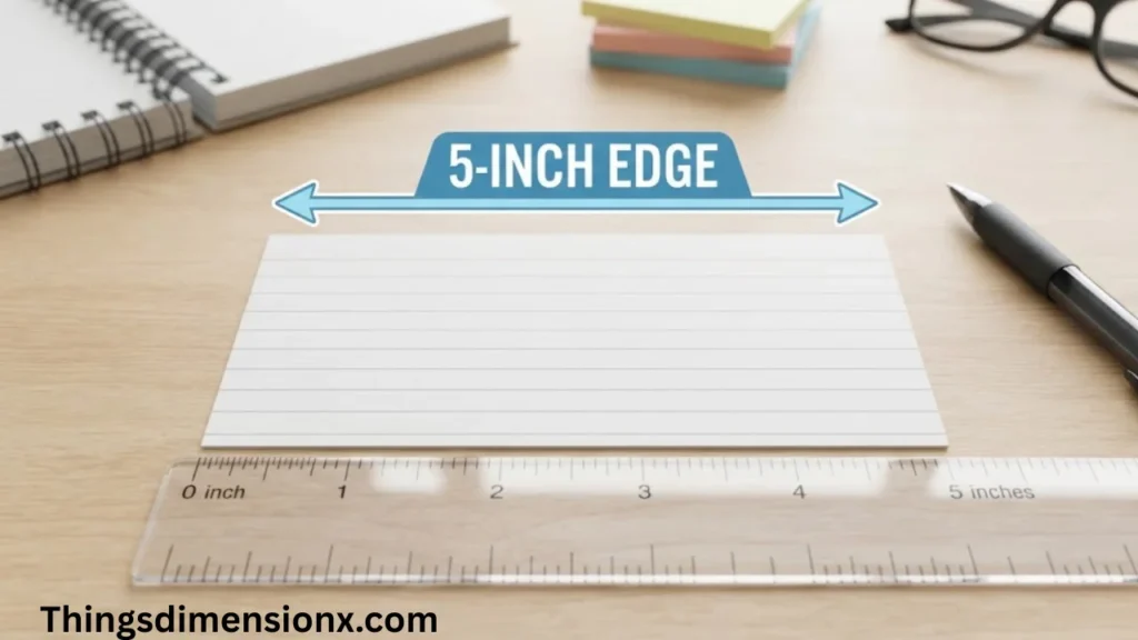 5 Inches 3×5 Index Card