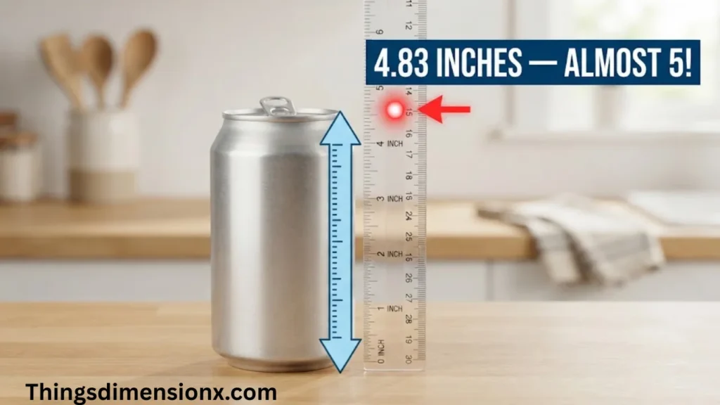 5 Inches Soda Can