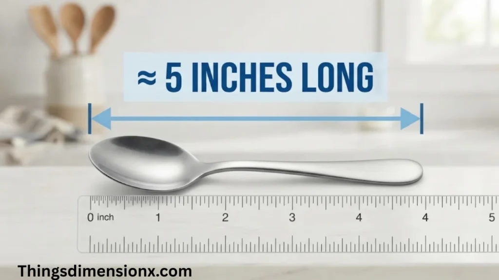 5 Inches Teaspoon