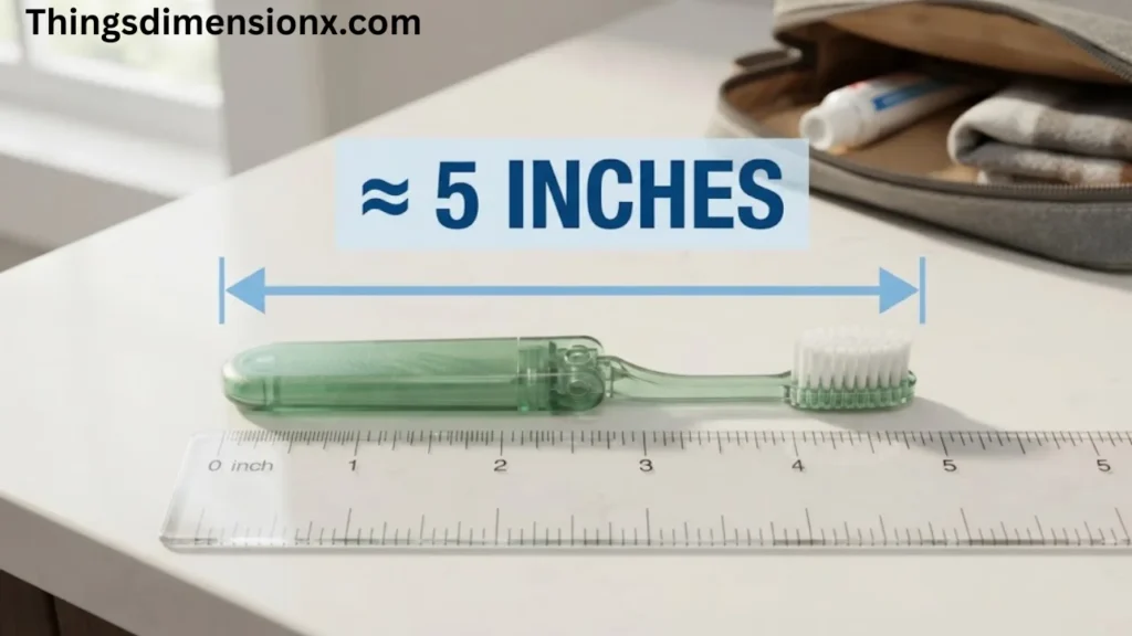 5 Inches Travel Toothbrush