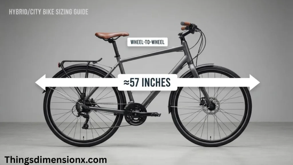 57 Inches Adult Compact Bicycle