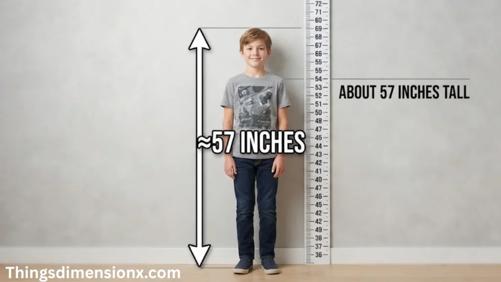 57 inches 11-Year-Old Child