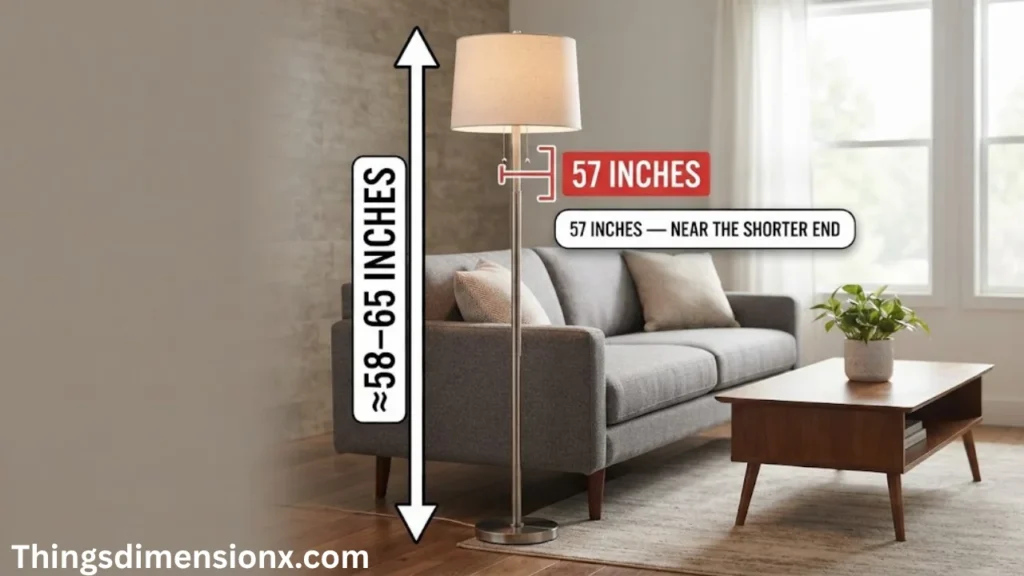 57 inches Standard Bathtub