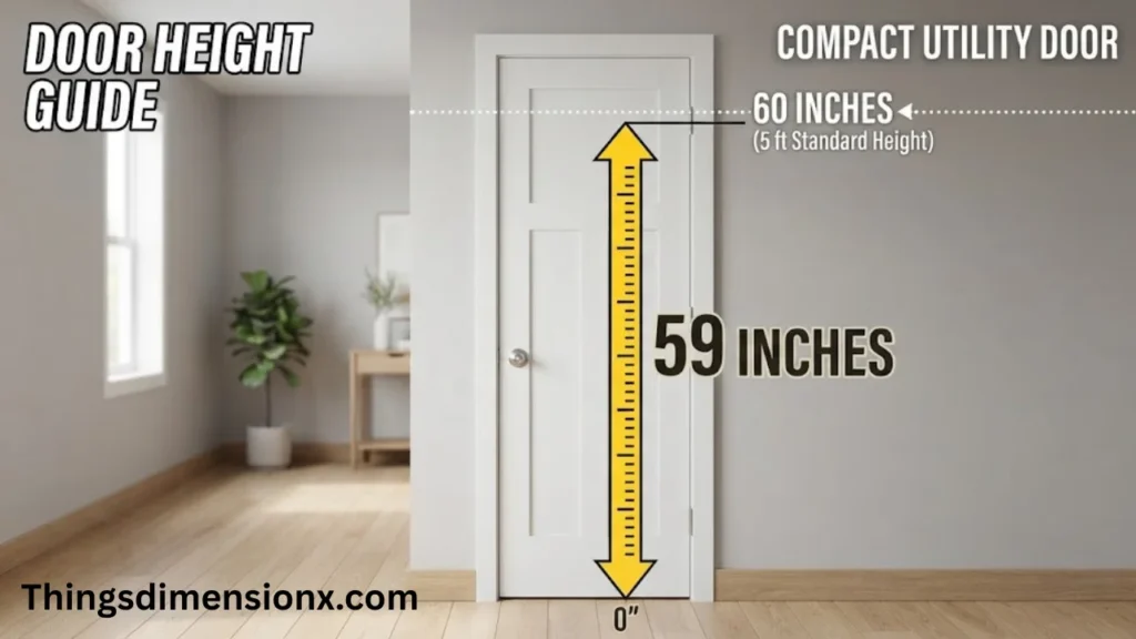 59 inches Standard Front Door + Sliver More