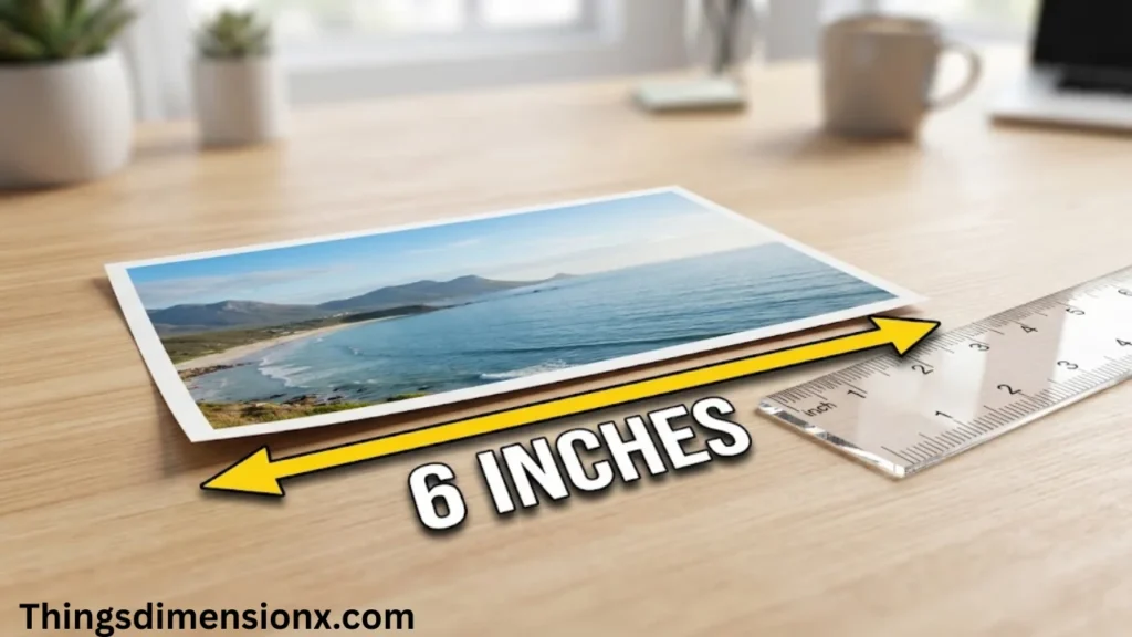 6 Inches Long 4×6 Photo Print