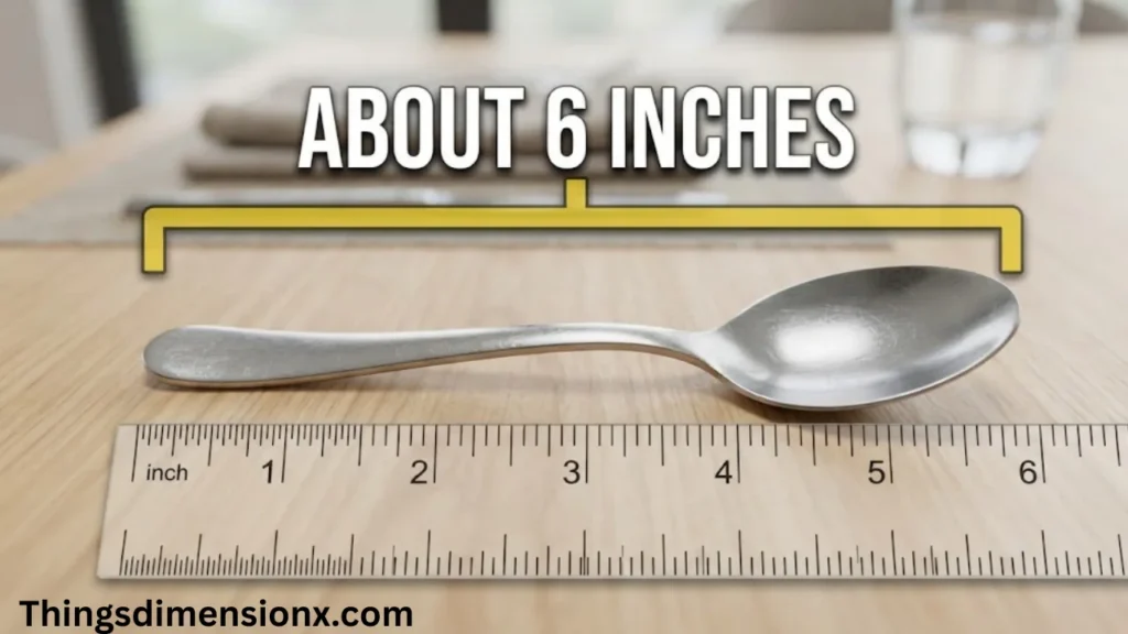 6 Inches Long Serving Spoon