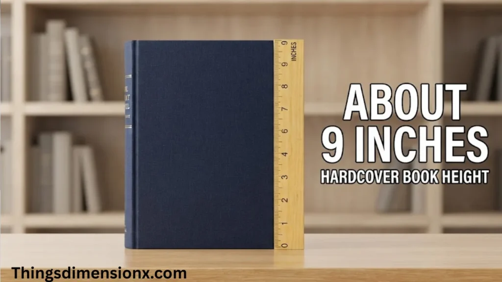 9 Inches Hardcover Book