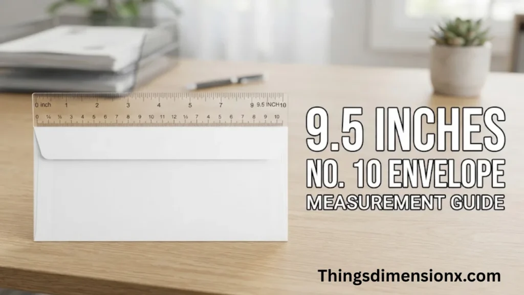 9 Inches No. 10 Business Envelope