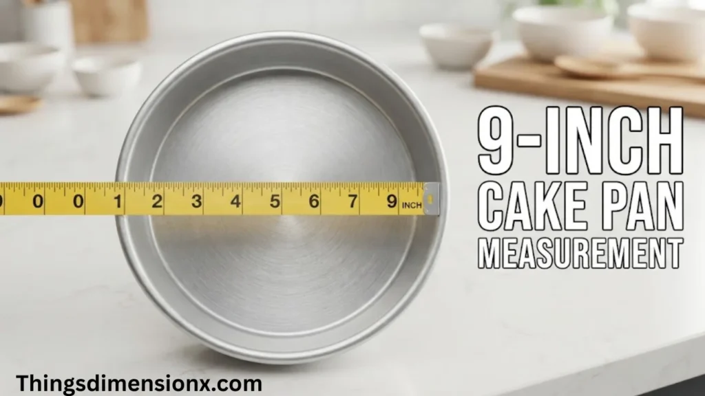 9 Inches Round Cake Pan