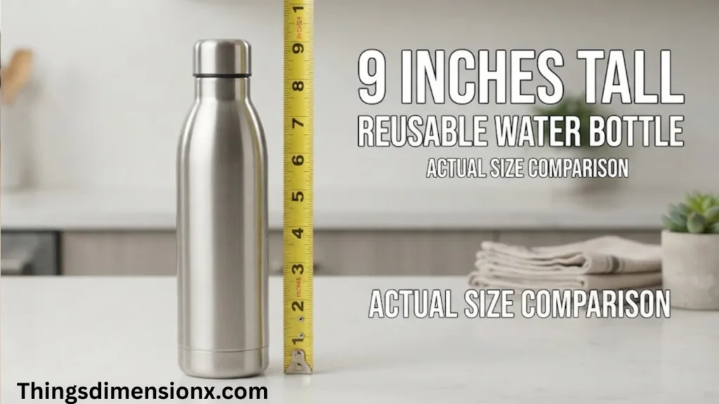 9 Inches Slim Reusable Water Bottle