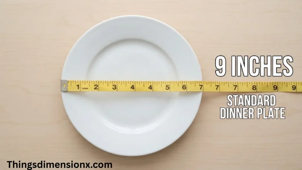 9 Inches Standard Dinner Plate