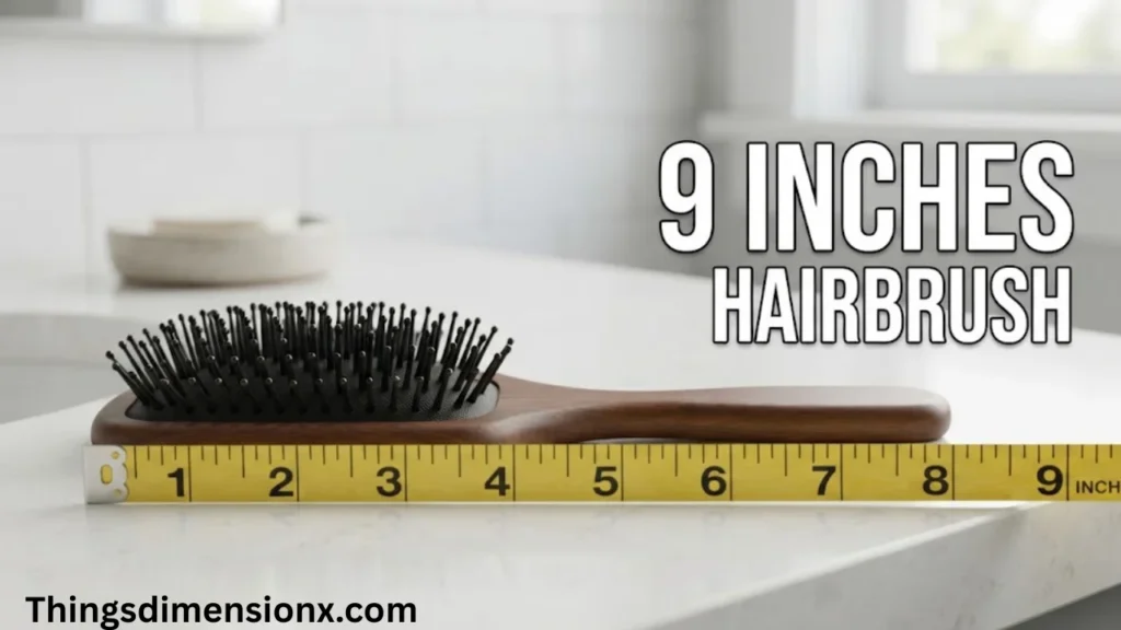 9 Inches Standard Hairbrush