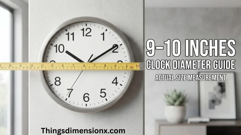 9 Inches Standard Wall Clock