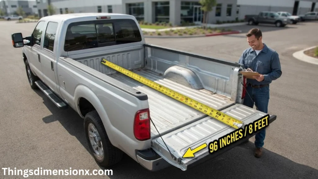 96 inches Full-Size Pickup Truck Bed