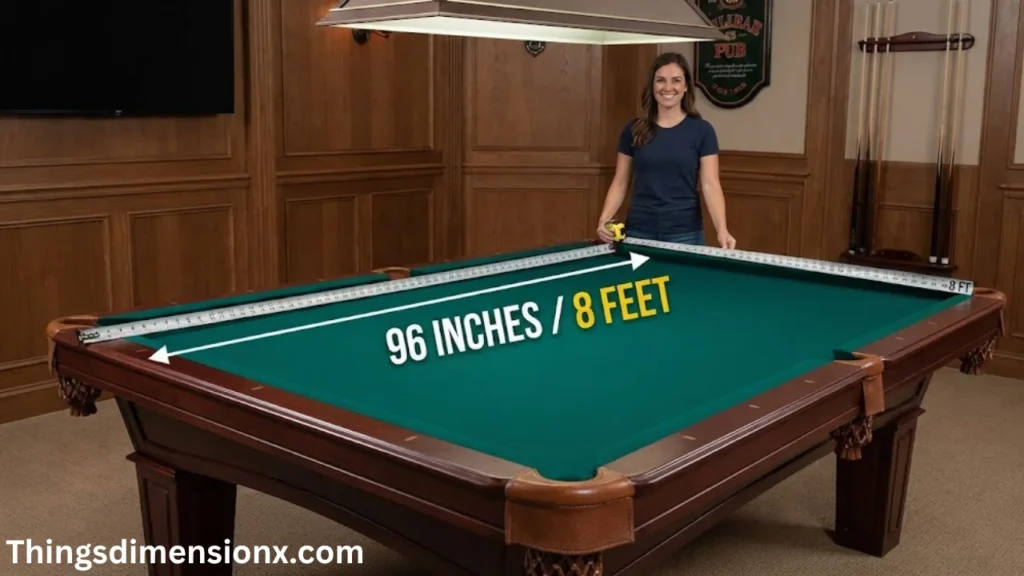 96 inches Pool Table