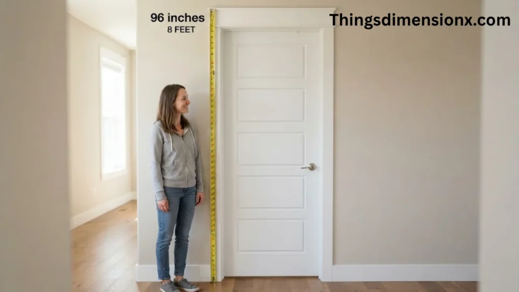 96 inches Standard Interior Door Door Unit