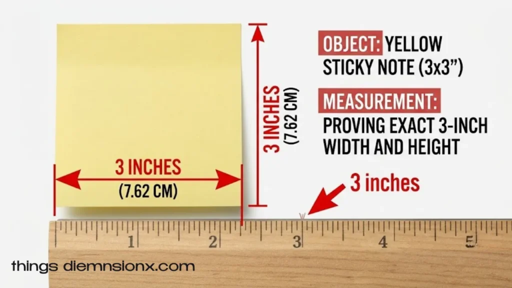 How Long Is 3 Inches