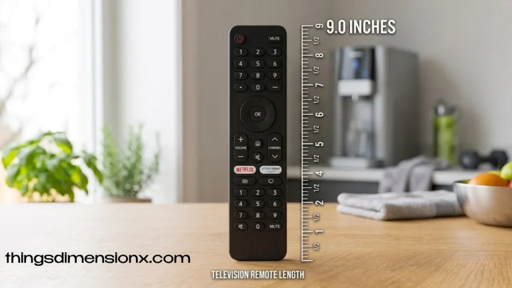 9 Inches TV Remote