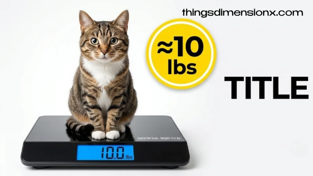 Common Things That Weigh Between 10 and 20 Pounds
