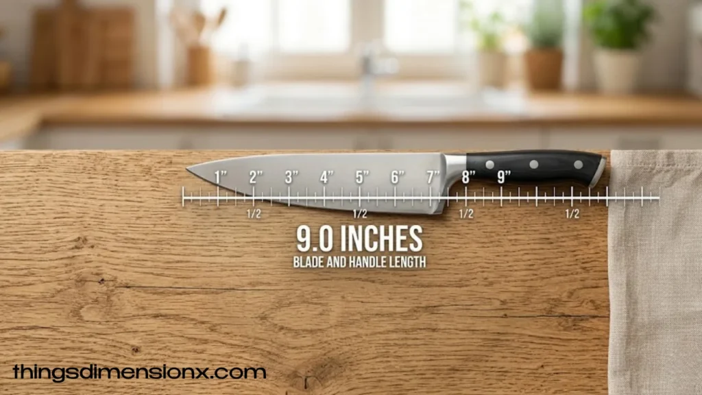 9 inches knife