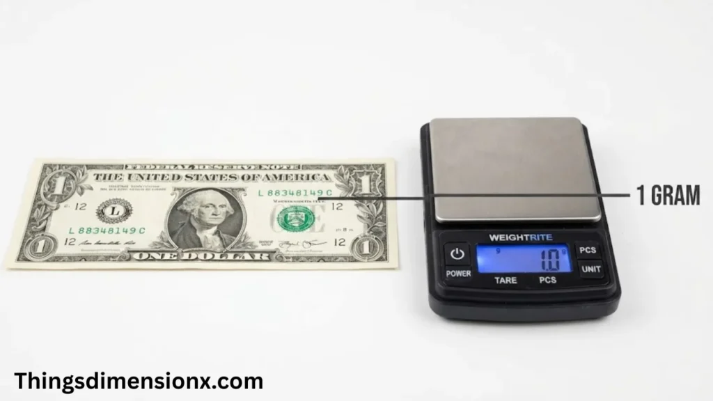1 gram US Dollar Bill