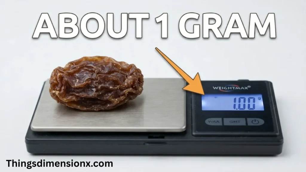 1 gram Single Raisin