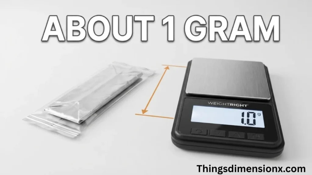 1 gram Stick of Chewing Gum