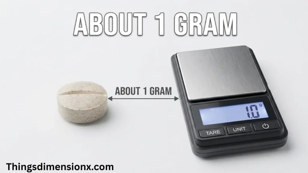 1 gram Vitamin Tablet
