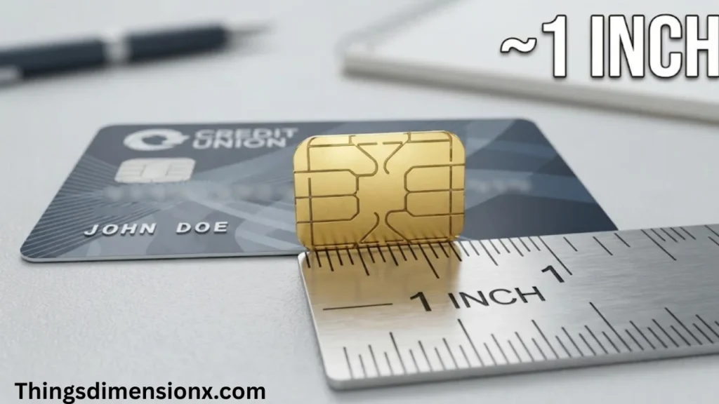1 inch Credit Card Chip