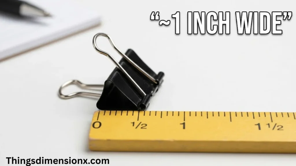 1 inch Small Binder Clip