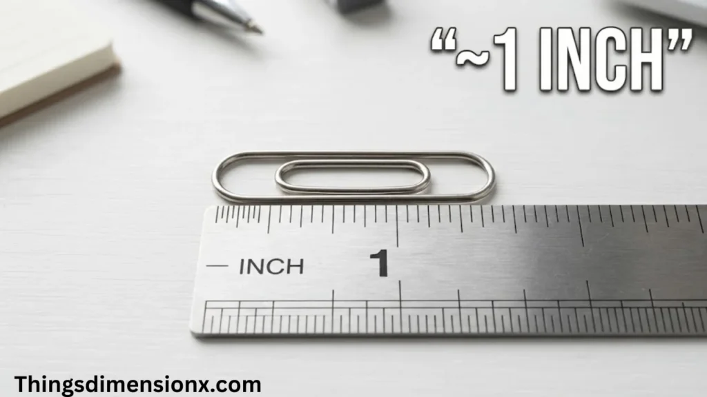 1 inch Standard Paperclip