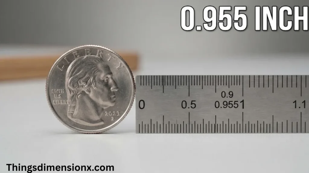 1 inch US Quarter