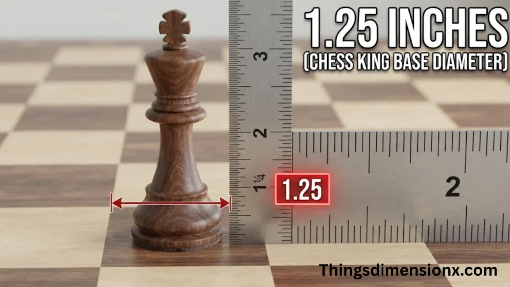 1.25 inches Chess King Base