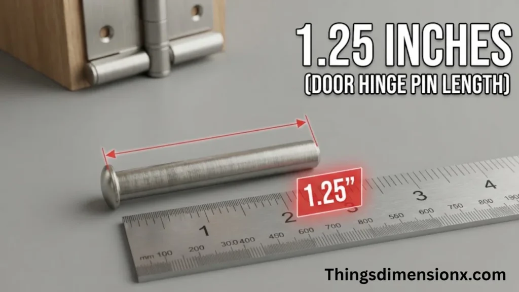 1.25 inches Door Hinge Pin
