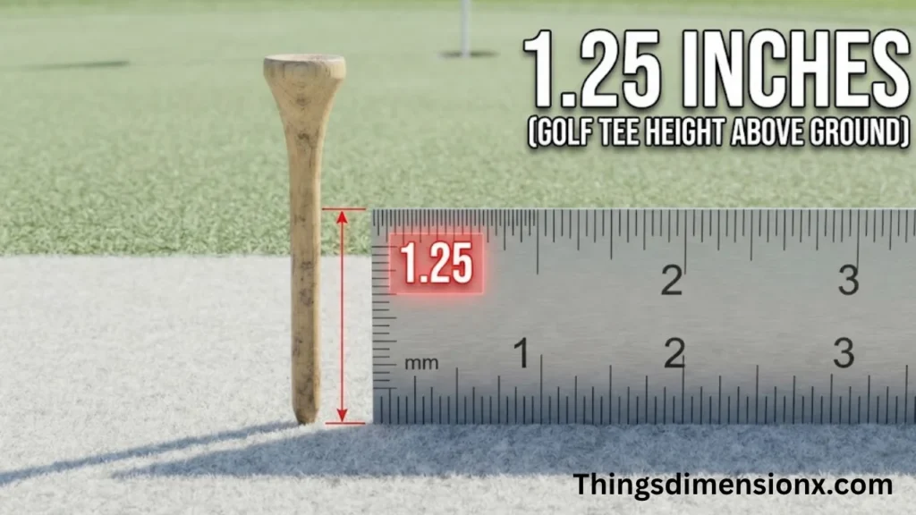 1.25 inches Golf Tee