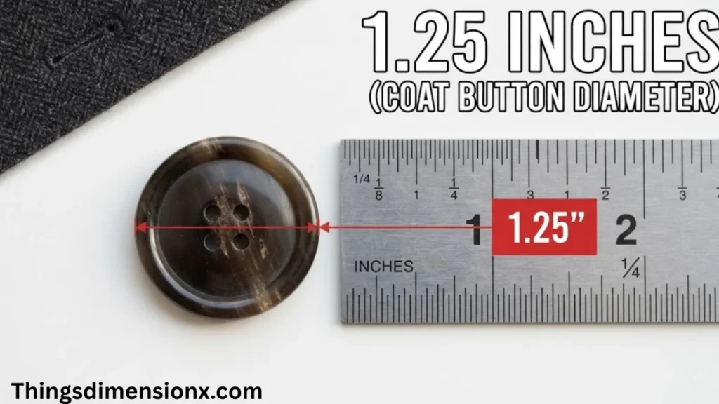 1.25 inches Large Coat Button